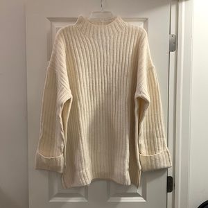 NWT Sweater Tunic cream